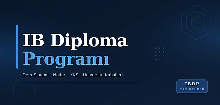 IB Diploma Programı (IBDP) Rehberi: Ders Sistemi, Notlar, YKS ve Üniversite Kabulleri IBDP Nedir? IB Diploma Programı Rehberi: Ders Sistemi, Notlar ve Üniversite Kabulleri